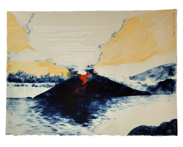 Serena Perrone, A Volcano Pilgrim in Exchange for Fire 2010