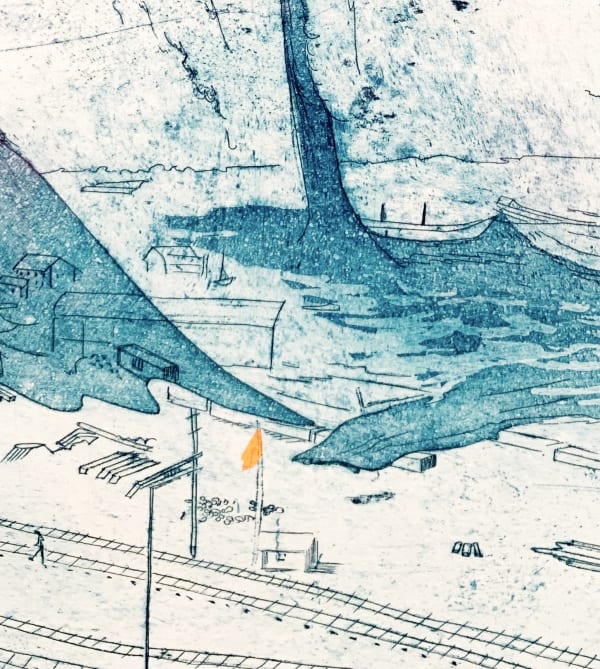 Allison Bianco, The Providence River Cover Up (detail)