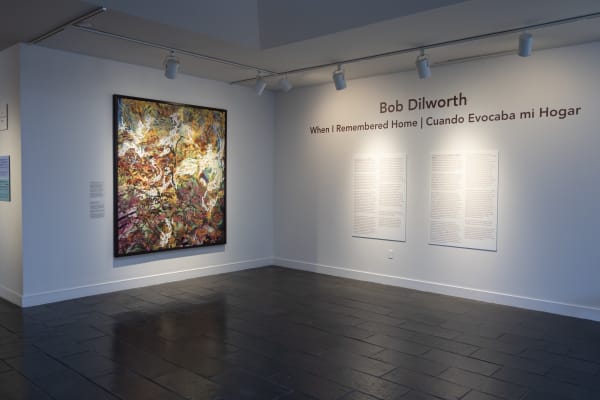 Bob Dilworth Installation View at Fitchburg Art Museum
