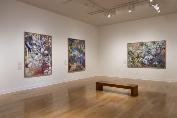 Bob Dilworth Installation View at Fitchburg Art Museum
