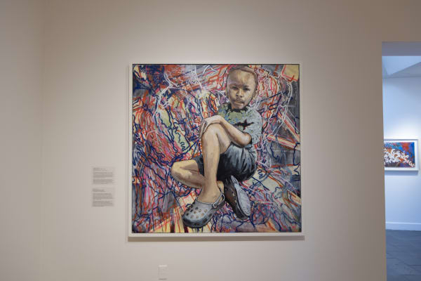 Bob Dilworth Installation View at Fitchburg Art Museum