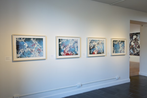 Bob Dilworth Installation View at Fitchburg Art Museum