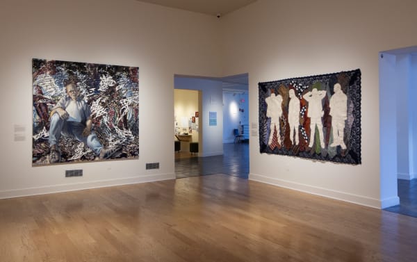 Bob Dilworth Installation View at Fitchburg Art Museum