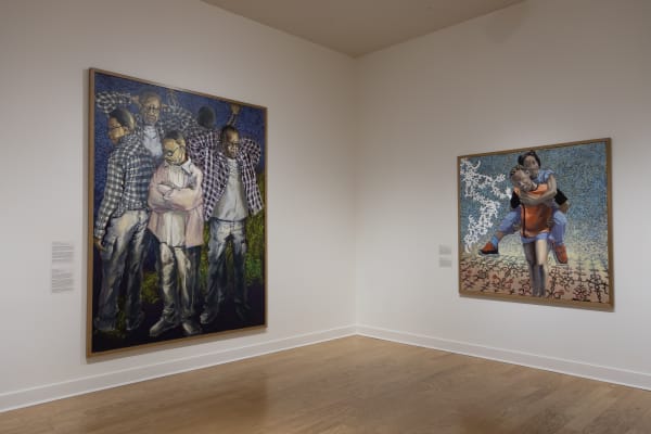 Bob Dilworth Installation View at Fitchburg Art Museum