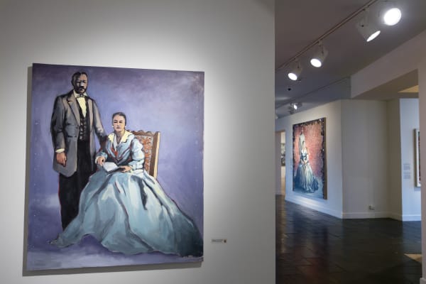 Bob Dilworth Installation View at Fitchburg Art Museum