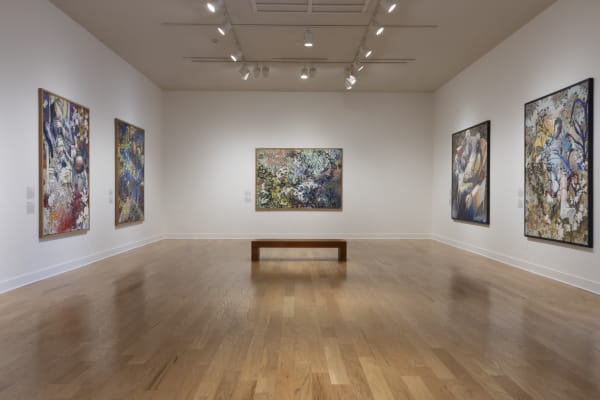 Bob Dilworth Installation View at Fitchburg Art Museum
