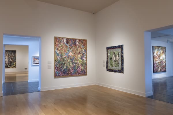 Bob Dilworth Installation View at Fitchburg Art Museum