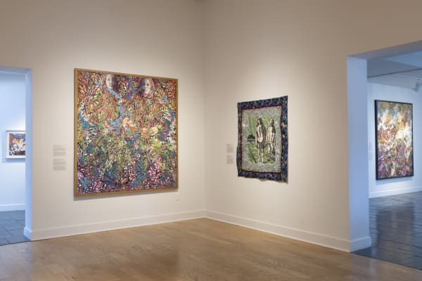 Bob Dilworth Installation View at Fitchburg Art Museum