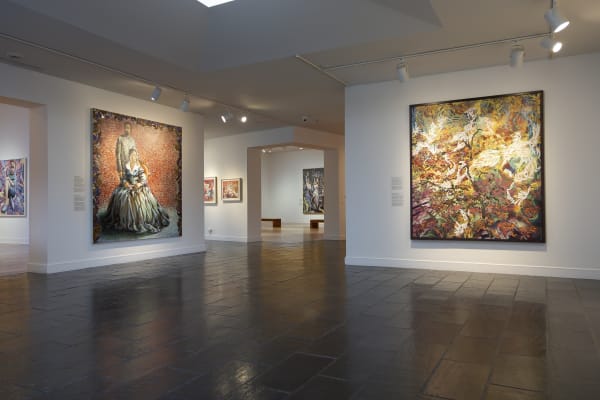 Bob Dilworth Installation View at Fitchburg Art Museum