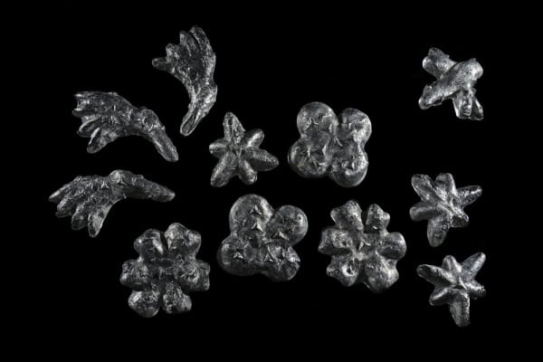sand-cast glass