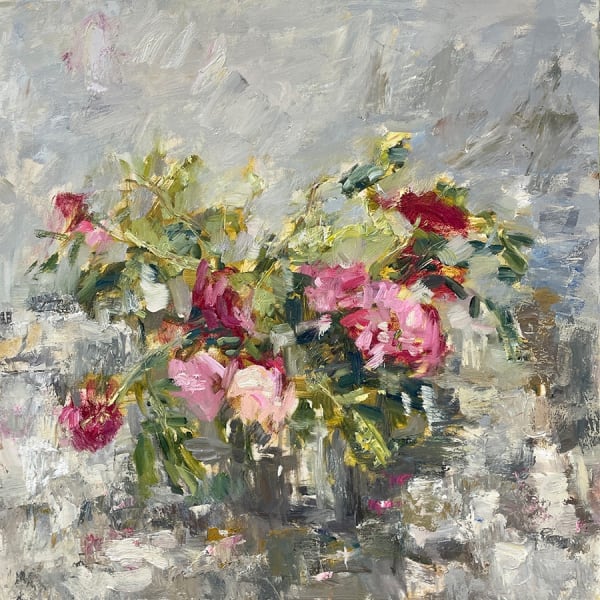 Judy Buxton, Roses on Grey II