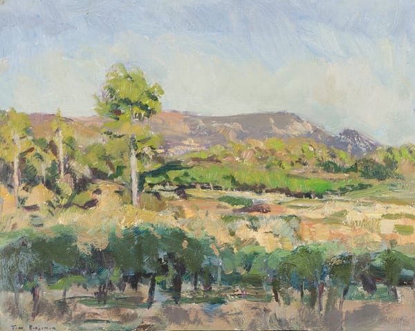 Tom Benjamin NEAC, In the Luberon Valley