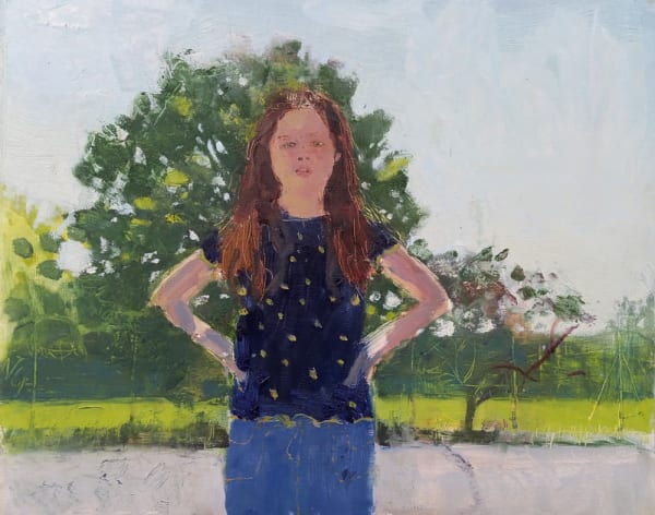 Danny Markey Caitlin oil on board 30 x 38 cm
