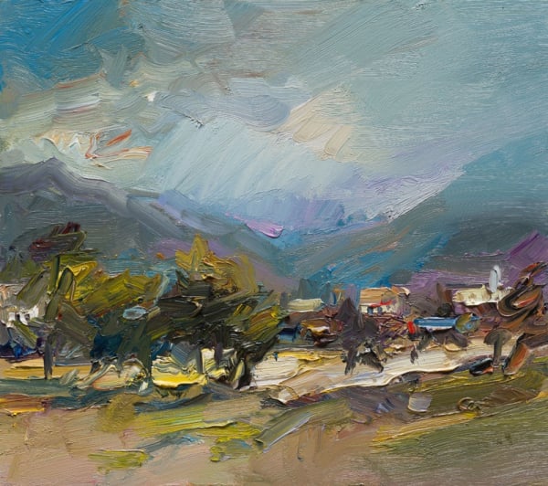 David Atkins, View to the Mountains, Postua II