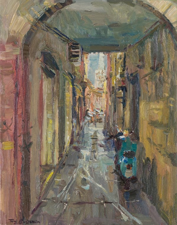 Tom Benjamin NEAC, Alleyway, Modena