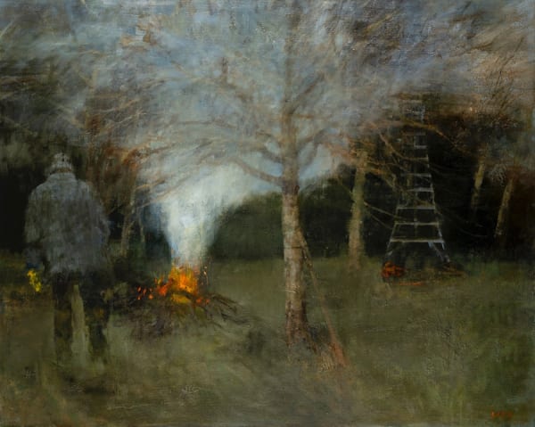 Bridget Macdonald, March Pruning with the Japanese Ladder
