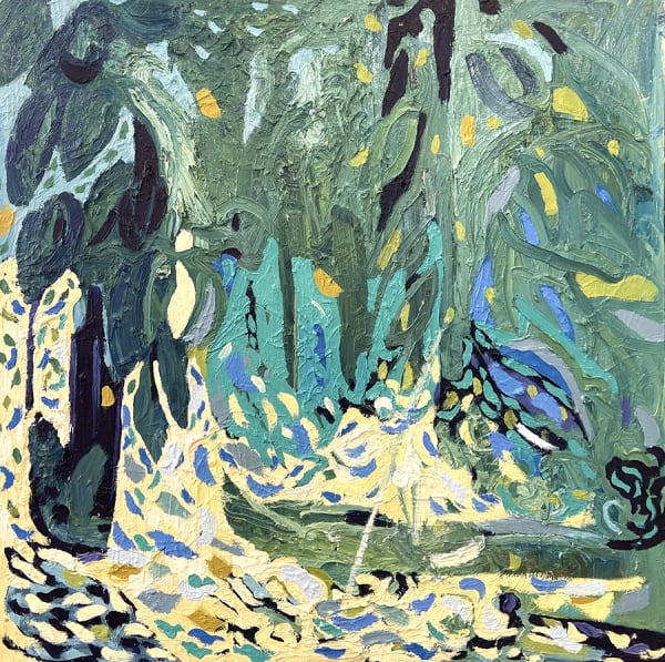 Paul Wadsworth Nature's Boatman oil on canvas 120 x 120 cm
