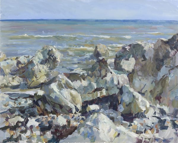 Tom Benjamin NEAC, Out to Sea, Summer