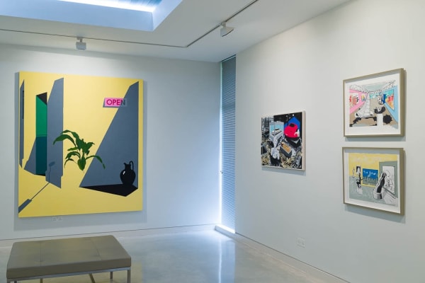 Stephen Farthing Installation Manor Place Candida Stevens Gallery 10 Web