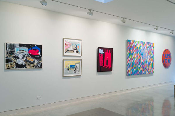 Stephen Farthing Installation Manor Place Candida Stevens Gallery 12 Web