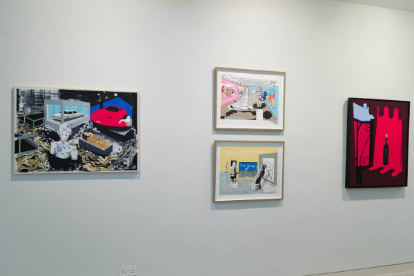 Stephen Farthing Installation Manor Place Candida Stevens Gallery 13 Web