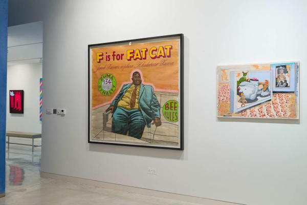 Stephen Farthing Installation Manor Place Candida Stevens Gallery 7 Web