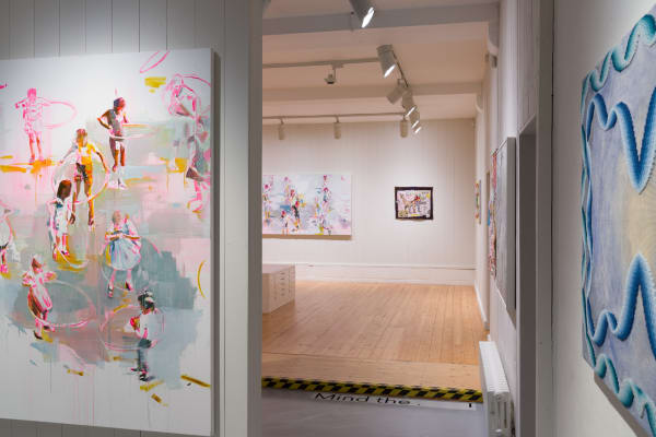 A4 Lafplatforminstallation Candida Stevens Gallery 19