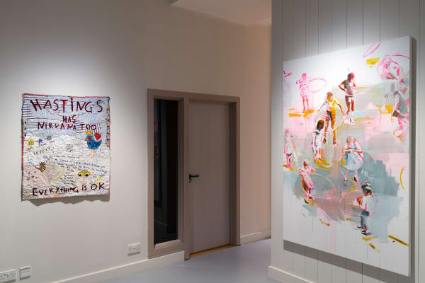 A4 Lafplatforminstallation Candida Stevens Gallery 21