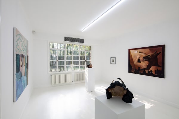 Downtherabbithole Installationview18