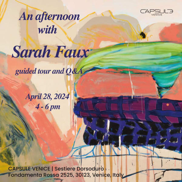 Sarah Faux｜An Afternoon with...Sarah Faux