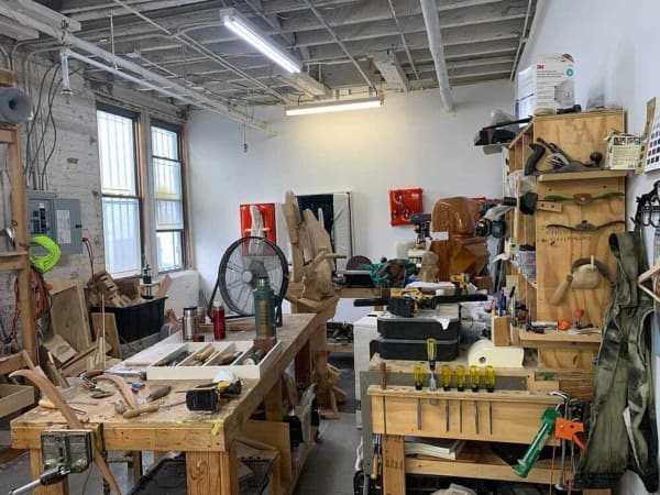 Douglas Rieger Studio. Photo © Brecht Wright Gander