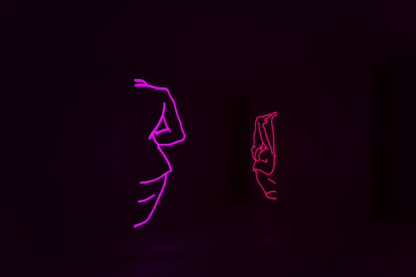 An Installation View of Ivy Haldeman: (Hesitate) at Capsule Shanghai