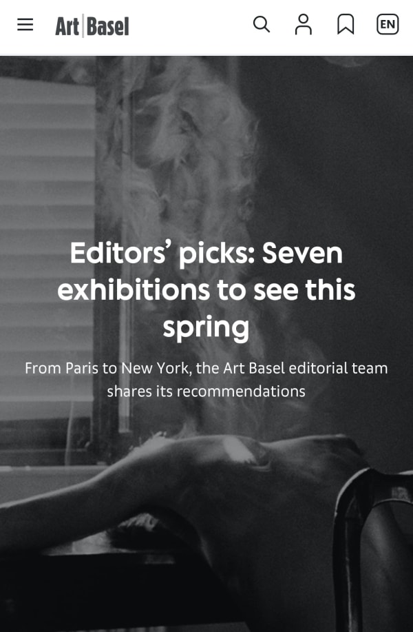 ART BASEL | Editors’ picks: Seven exhibitions to see this spring
