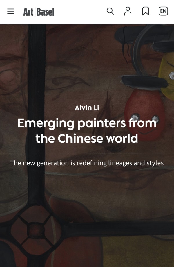 ART BASEL | Emerging painters from the Chinese world