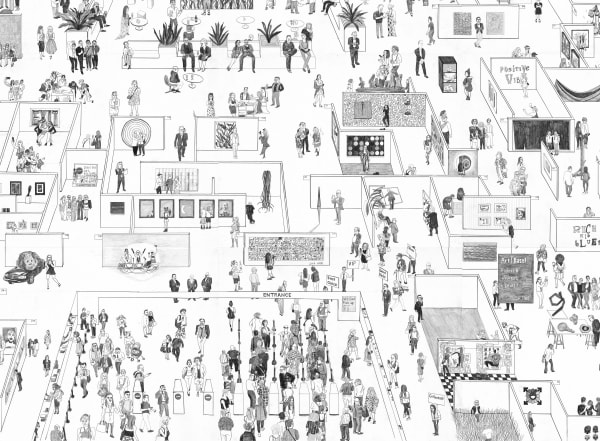 Hai-Hsin Huang: “Art Basel (detail)” (2019) - Art Basel Hong Kong 2019