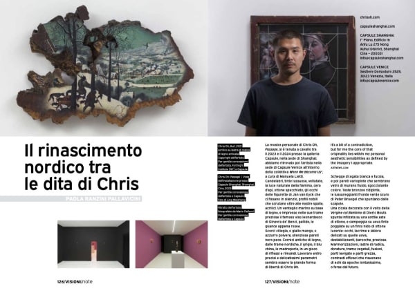 STANZE | Il rinascimento nordico tra le dita di Chris