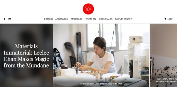 COBO SOCIAL | Materials Immaterial: Leelee Chan Makes Magic from the Mundane