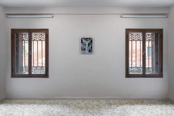 An installation view of “Mevlana Lipp: Vista” at Capsule Venice, 2024.