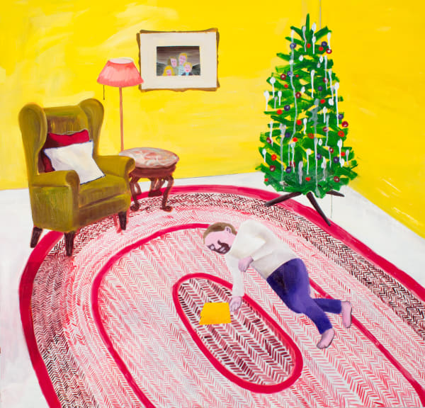 Silent Night, oil on canvas, 121.9 x 121.9 cm, 2012