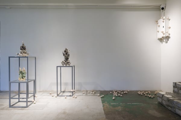 Installation view of 'Strange Strangers' at Para Site, Hong Kong, 30 June—13 August 2023 Photo: Felix S.C. Wong Courtesy of...