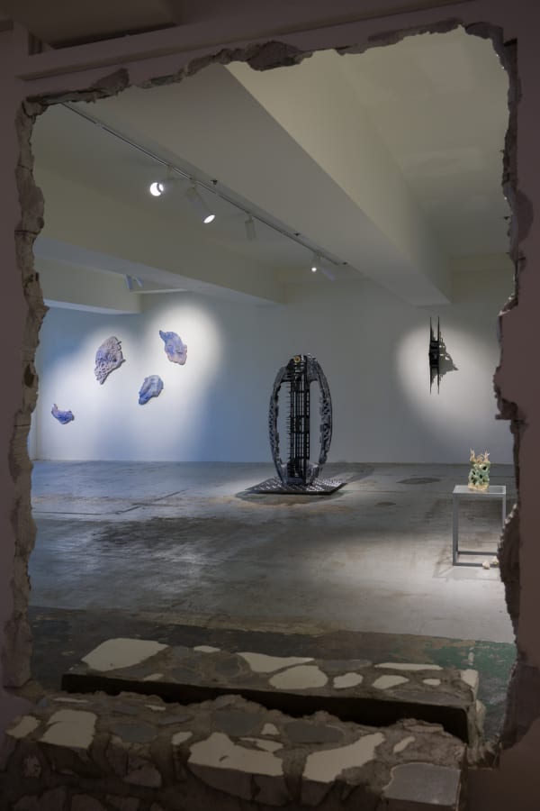 Installation view of 'Strange Strangers' at Para Site, Hong Kong, 30 June—13 August 2023 Photo: Felix S.C. Wong Courtesy of...