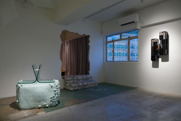 Installation view of 'Strange Strangers' at Para Site, Hong Kong, 30 June—13 August 2023 Photo: Felix S.C. Wong Courtesy of...