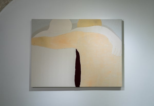 Essere uno. Tessuti e ceramiche di Alessandro Teoldi, veduta della mostra, Savona, 2024, Ph. Jorge Felix Diaz Urquiza