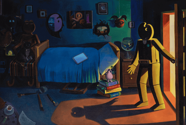 Cai Zebin | My Bedroom | 2023 | acrylic on canvas | 215 x 320 cm
