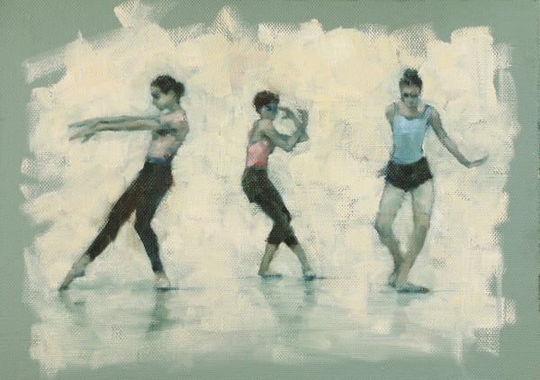 Naomi, Giulia, and Sophie (Ballet Cymru rehearsal 156), 2019