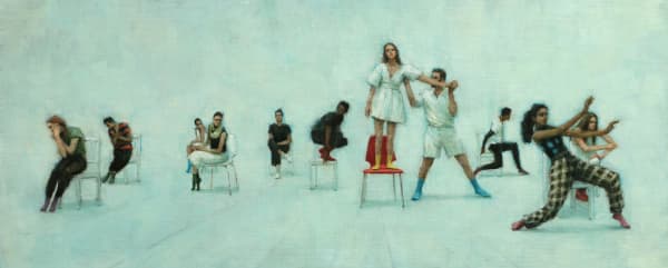 Isolated Pulses (Ballet Cymru rehearsal 238), 2022