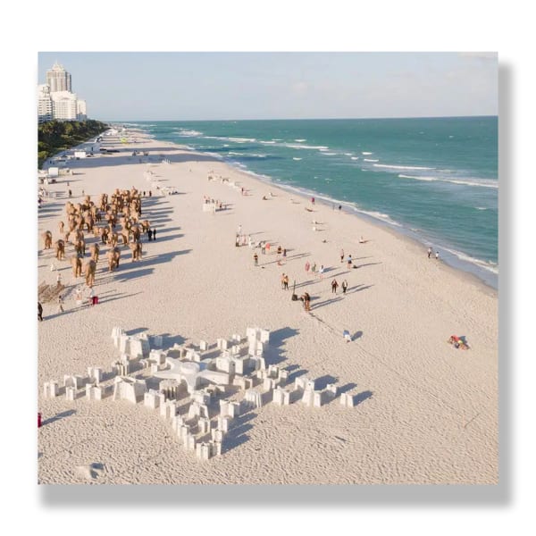 Miami Reef Star. (site specific installation by Carlos Betancourt and Alberto Latorre with The Reefline, curated by Ximena Caminos and Dodie Kazanjian) 2024