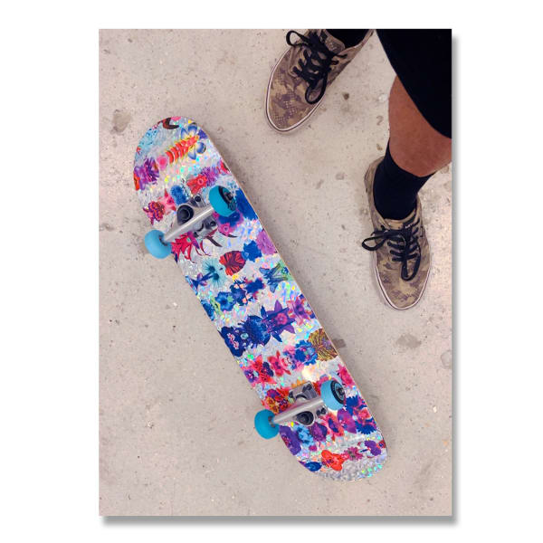 Skateboard Iridescent, 2023
