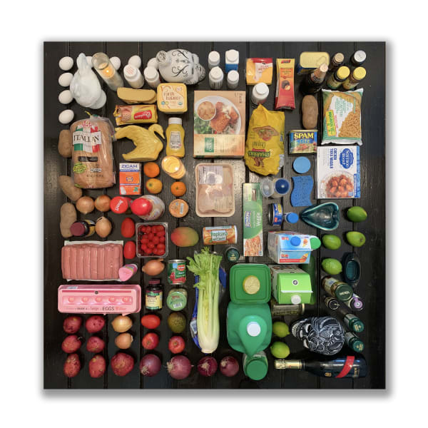 Carlos Betancourt, Altars de Amor and Salud during Times of Quarantine, composition IV, 2020