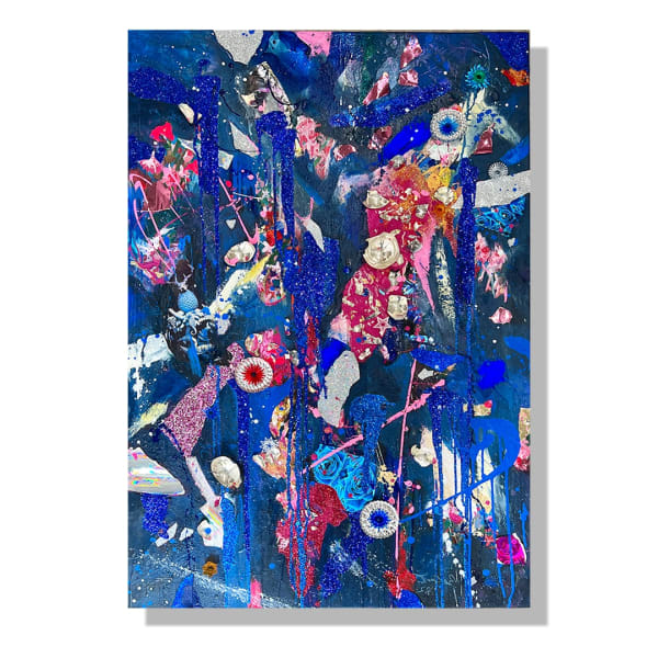 The Liminal Space (I) II, Blue Aegean, 2020-22